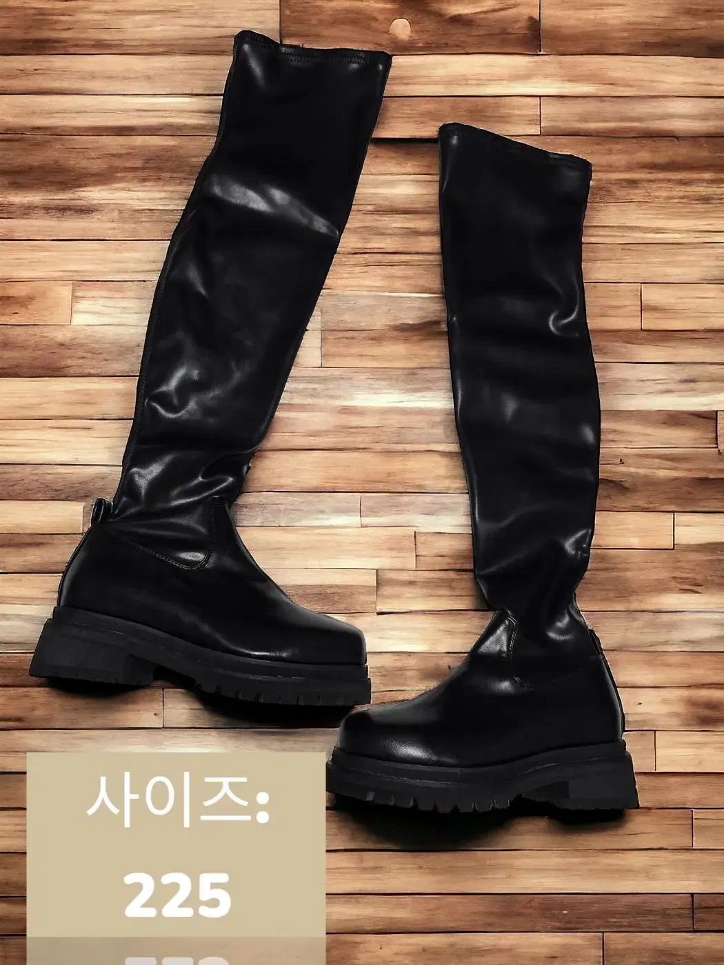 (새제품) 롱 부츠  사이즈 225 Long Boots New